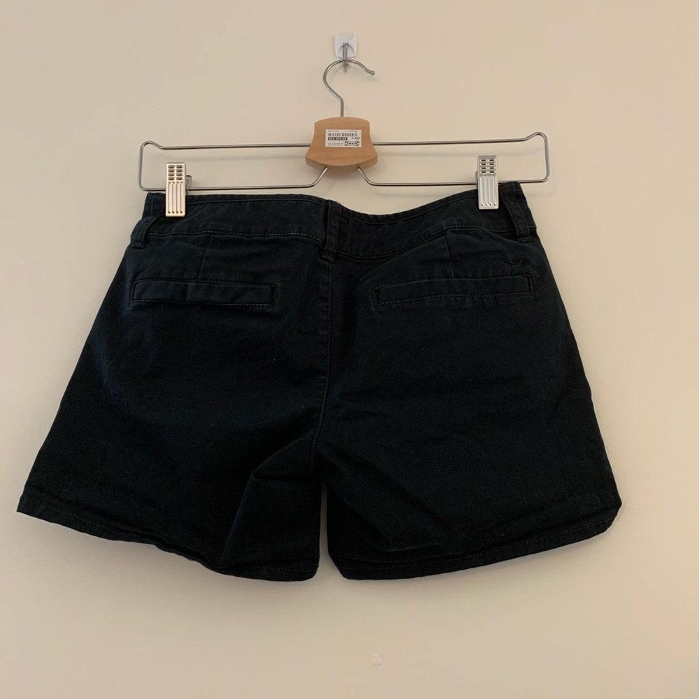 2/$14 or 3/$19👑 American Eagle black khaki shorts - Picture 2 of 4